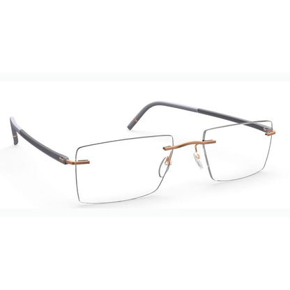Silhouette Eyeglasses, Model: TheWave5567MB Colour: 3530