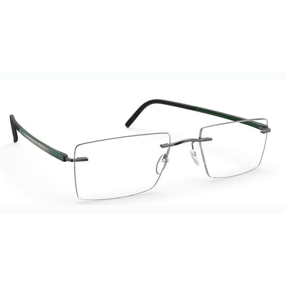 Silhouette Eyeglasses, Model: TheWave5567MB Colour: 6560