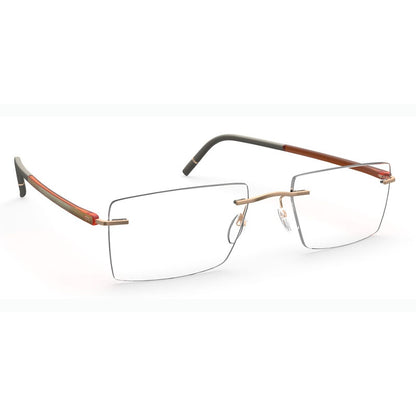 Silhouette Eyeglasses, Model: TheWave5567MB Colour: 7530