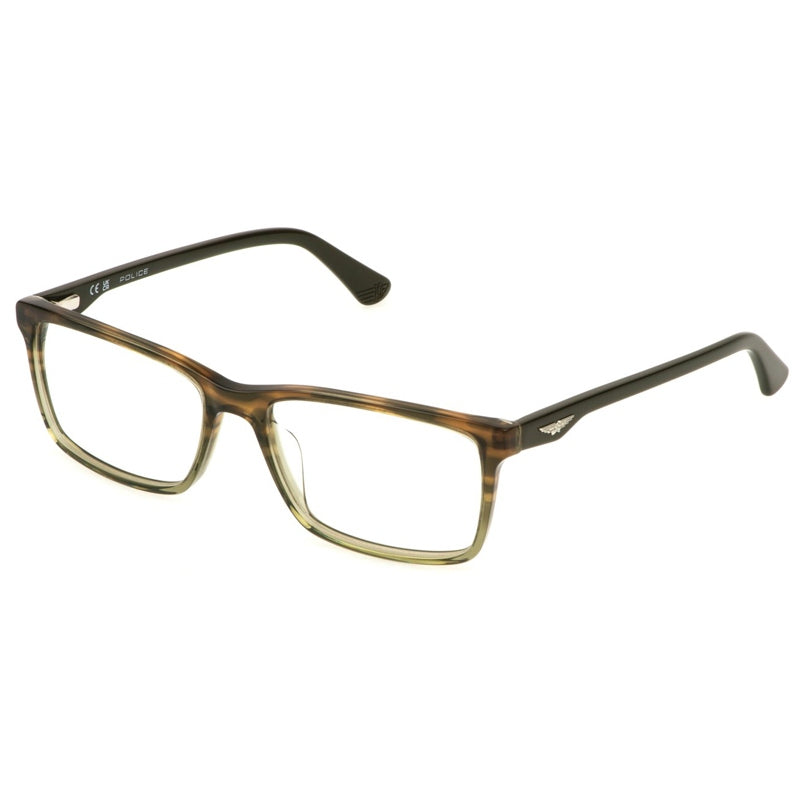 Police Eyeglasses, Model: VPLN82 Colour: 0GG6