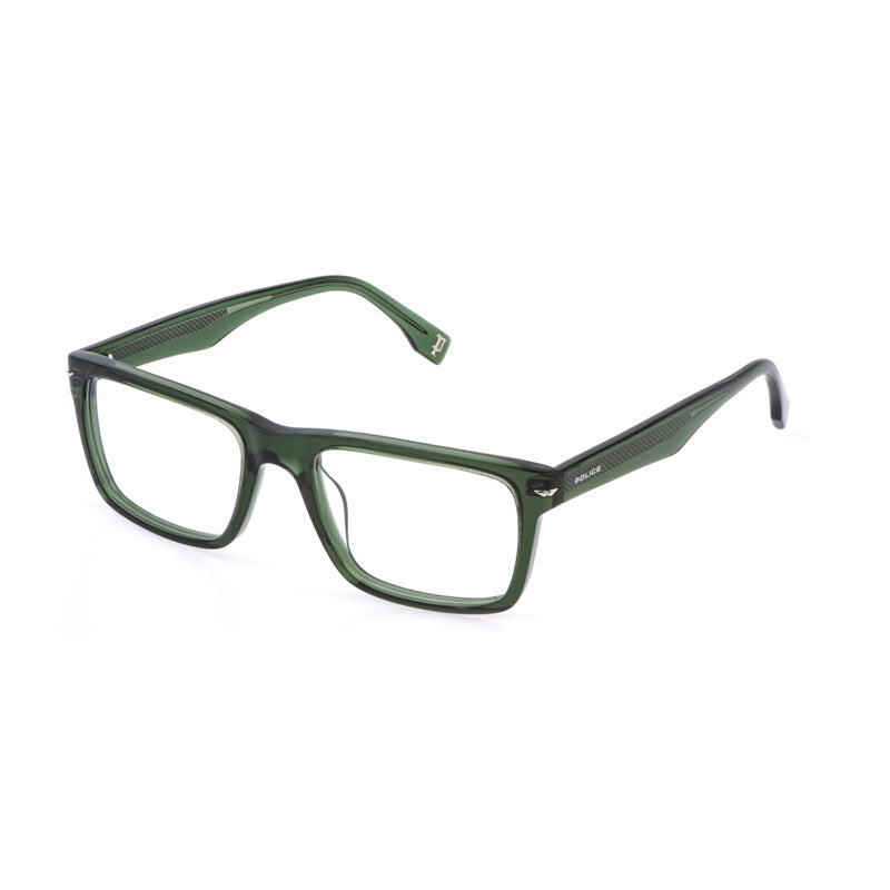 Police Eyeglasses, Model: VPLQ64 Colour: 0M26
