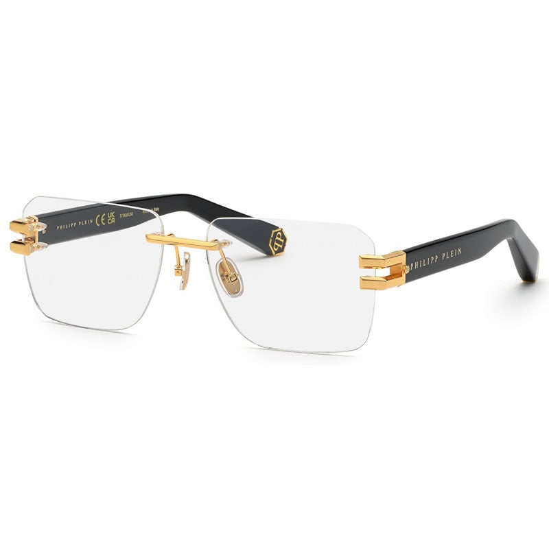Philipp Plein Eyeglasses, Model: VPP086M Colour: 0400