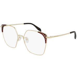 Alexander McQueen Eyeglasses, Model: AM0312O Colour: 002
