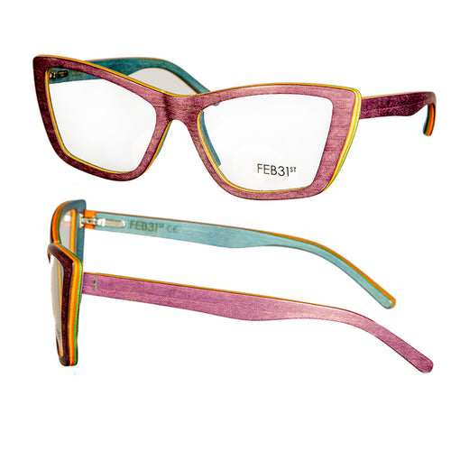 FEB31st Eyeglasses, Model: ANDROMEDA Colour: C006477D06
