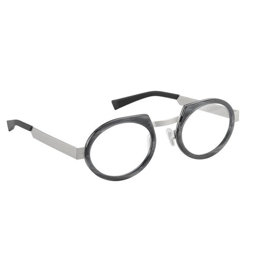 SEEOO Eyeglasses, Model: BigMetalPalladium Colour: Grey