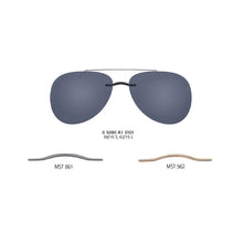 Load image into Gallery viewer, Silhouette Sunglasses, Model: CLIPON50901 Colour: A10101