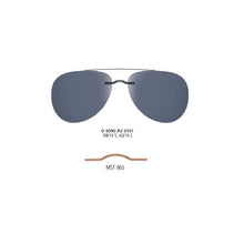Load image into Gallery viewer, Silhouette Sunglasses, Model: CLIPON50901 Colour: A30101