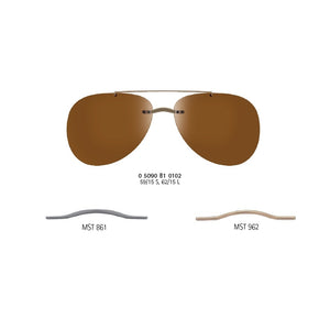 Silhouette Sunglasses, Model: CLIPON50901 Colour: B10102