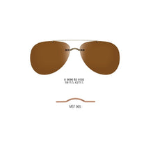Load image into Gallery viewer, Silhouette Sunglasses, Model: CLIPON50901 Colour: B30102