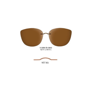 Silhouette Sunglasses, Model: CLIPON50906 Colour: B30602