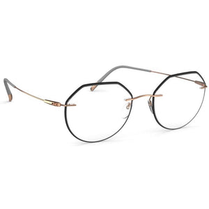 Silhouette Eyeglasses, Model: DynamicsColorwaveAccentRings5500GZ Colour: 3830