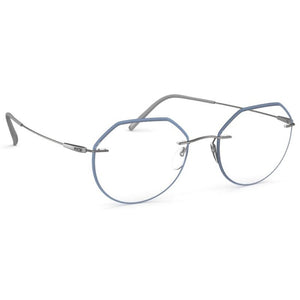 Silhouette Eyeglasses, Model: DynamicsColorwaveAccentRings5500GZ Colour: 7110
