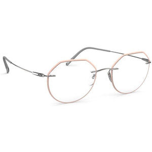 Silhouette Eyeglasses, Model: DynamicsColorwaveAccentRings5500GZ Colour: 7310