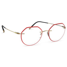 Load image into Gallery viewer, Silhouette Eyeglasses, Model: DynamicsColorwaveAccentRings5500GZ Colour: 7830